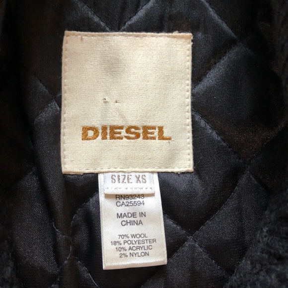 ❤️DIESEL UNIQUE COAT / JACKET - Picture 2 of 6